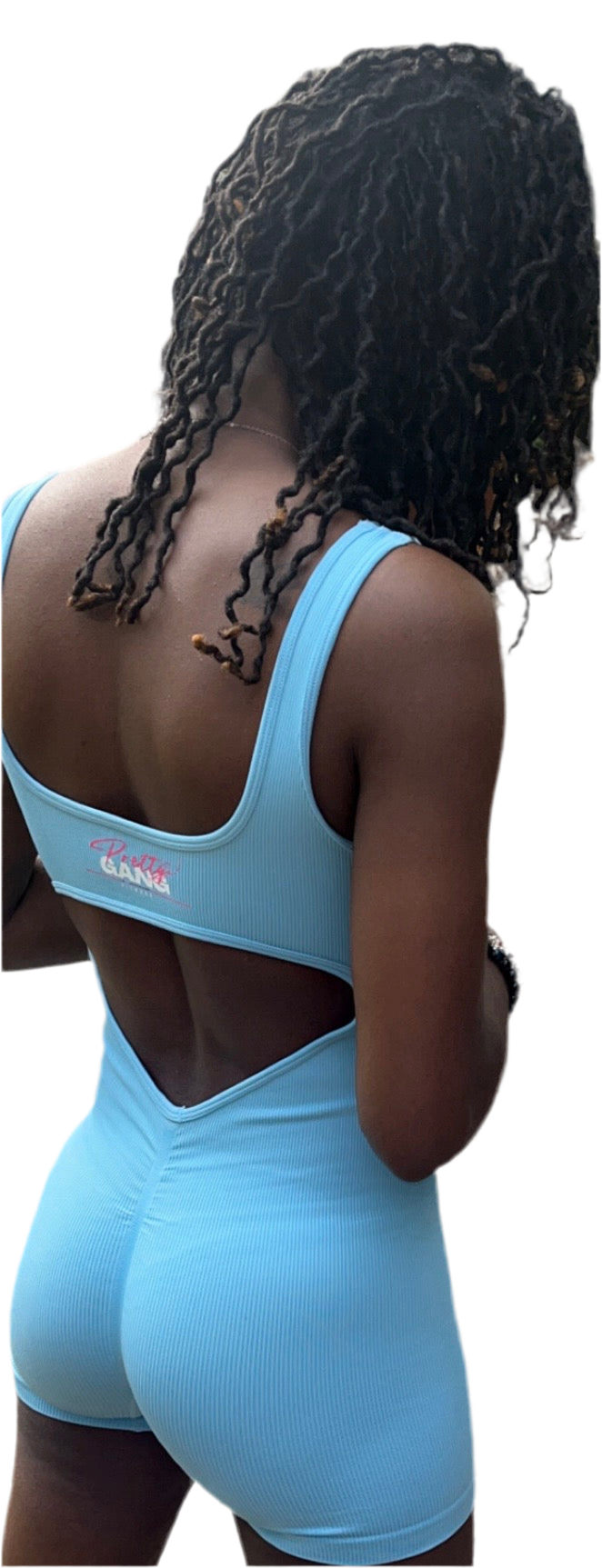 Pretty Gang One-Piece ribbed activewear romper